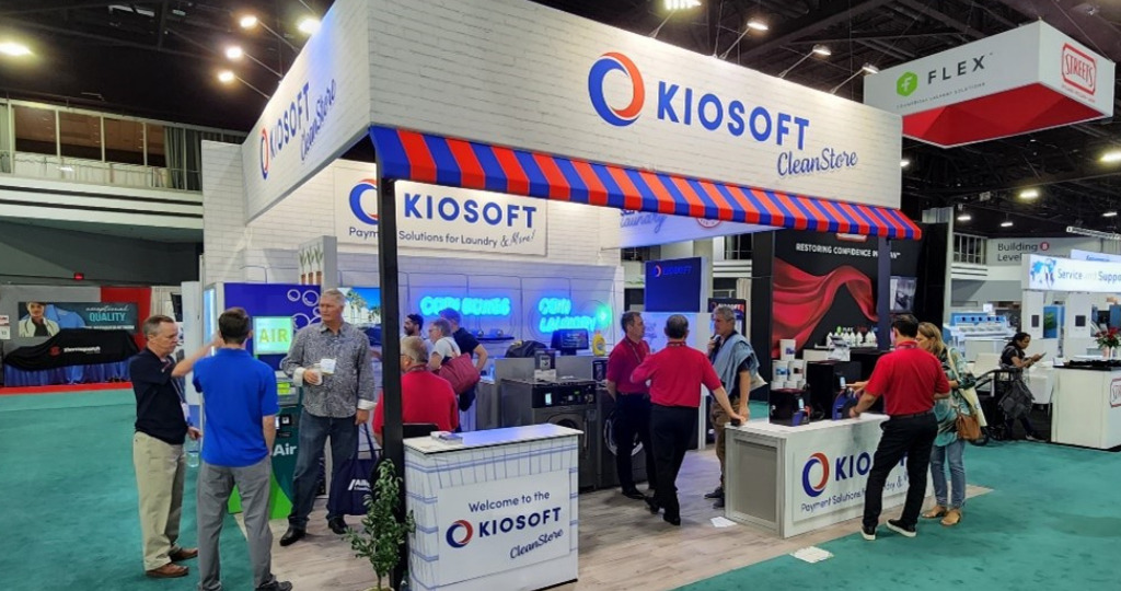 KioSoft Launches New Laundry Payment Products at CLEAN Show 2022